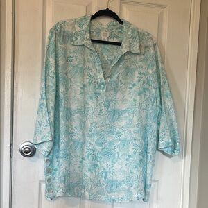 Sigrid Olsen Floral Tunic